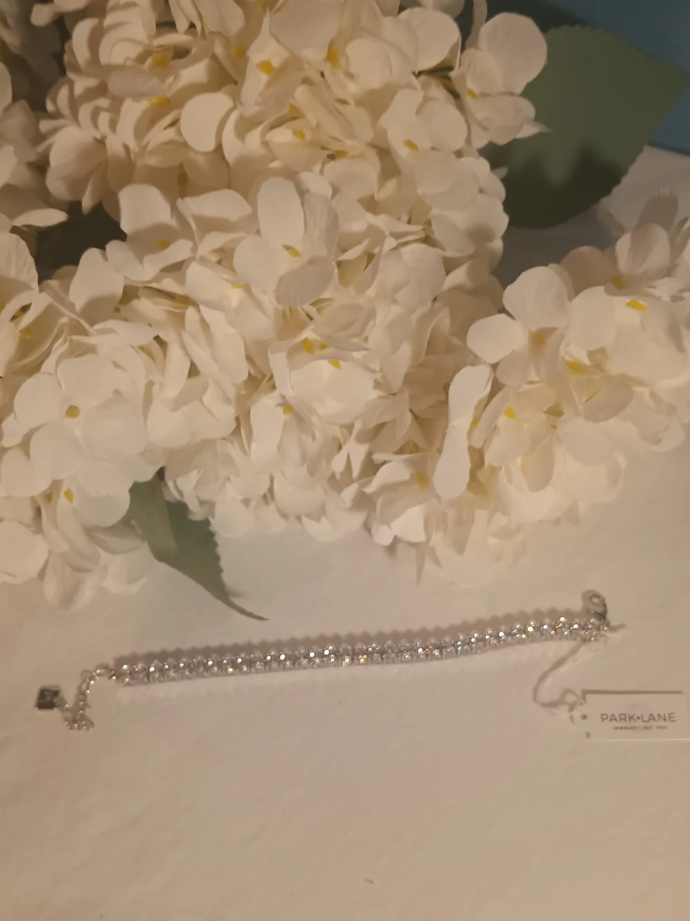 Brilliant Park Lane Blizzard Marquis Tennis Bracelet